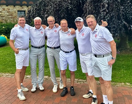 Von links nach rechts: Stefan Quirmbach, Stefan Thomas, Hans – Werner Buhmann, Bernd Schieche , Kalle Bolte, André Scholz