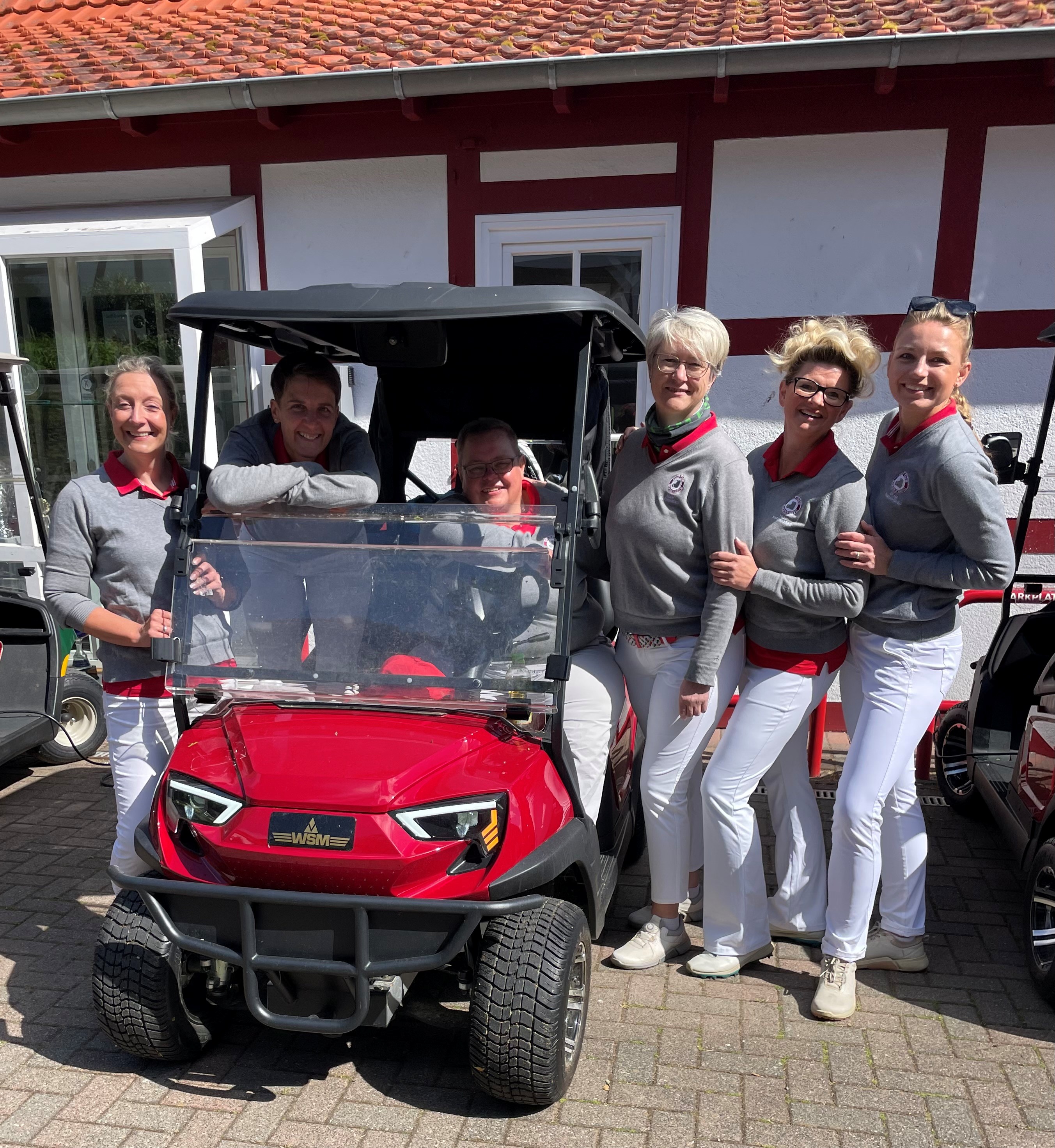 Saisonauftakt der AK30-II im Golfclub Rittergut Rothenberger Haus